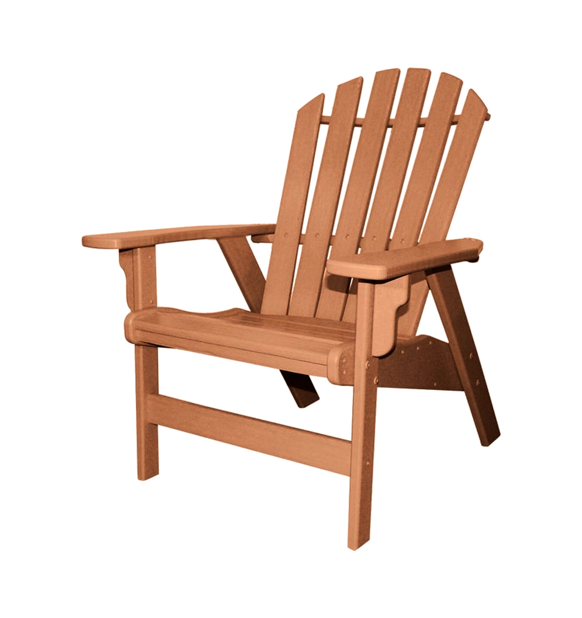 Coastal Collection Upright Adirondack Chair Fiberon Composite